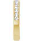 Debra Diamond Channel Set Band