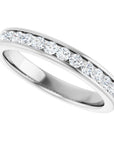 Debra Diamond Channel Set Band