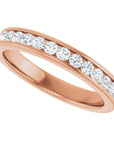 Debra Diamond Channel Set Band