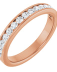 Debra Diamond Channel Set Band