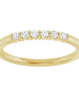 Jenna 6 Diamond Stackable Band