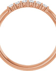 Jenna 6 Diamond Stackable Band