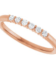 Jenna 6 Diamond Stackable Band