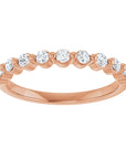 Dustine 1/2 Eternity Band
