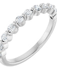 Dustine 1/2 Eternity Band