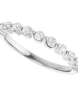 Dustine 1/2 Eternity Band
