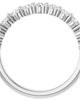 Dustine 1/2 Eternity Band