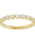 Dustine 1/2 Eternity Band