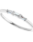 Bristol Baguette Stackable Ring