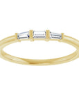 Bristol Baguette Stackable Ring