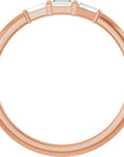 Bristol Baguette Stackable Ring