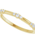 Chelsea 3 x 3 Diamond Stackable Ring
