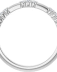 Chelsea 3 x 3 Diamond Stackable Ring