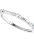 Chelsea 3 x 3 Diamond Stackable Ring