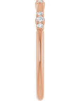 Chelsea 3 x 3 Diamond Stackable Ring