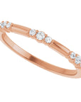 Chelsea 3 x 3 Diamond Stackable Ring