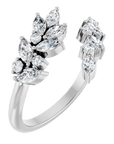 Kasey Diamond Bypass Ring