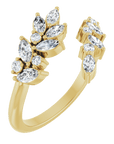 Kasey Diamond Bypass Ring