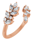 Kasey Diamond Bypass Ring