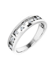 Taylor Staggered Diamond Stackable Ring