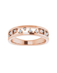 Taylor Staggered Diamond Stackable Ring