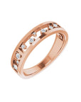 Taylor Staggered Diamond Stackable Ring
