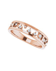 Taylor Staggered Diamond Stackable Ring