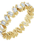 Brooke Baguette Full Eternity Band