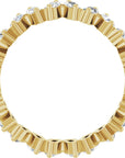 Brooke Baguette Full Eternity Band