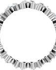 Brooke Baguette Full Eternity Band