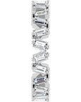 Brooke Baguette Full Eternity Band