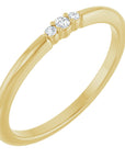 Emma Diamond Stackable Ring
