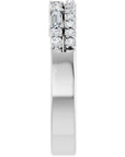 Jessica Double Row Diamond Band