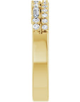 Jessica Double Row Diamond Band