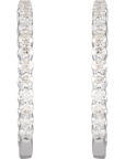 Blair Inside-Outside Diamond Hoop Earrings