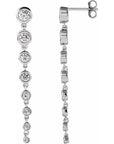 Serena Graduated Dangle Earrings