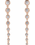 Serena Graduated Dangle Earrings