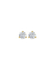 Mary Martini 3 Prong Diamond Stud Earrings