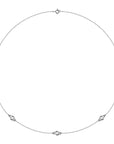 Ali Bezel Station Necklace