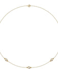 Ali Bezel Station Necklace