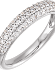 Tamara Domed Pave Ring