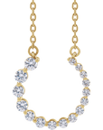 Heidi Graduated Diamond Circle Necklace