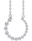 Heidi Graduated Diamond Circle Necklace