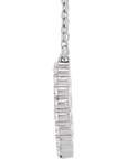 Heidi Graduated Diamond Circle Necklace