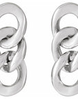 Caitlin Curb Chain Earrings