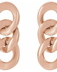 Caitlin Curb Chain Earrings