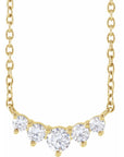 Theresa Graduated Diamond Necklace