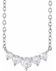 Theresa Graduated Diamond Necklace