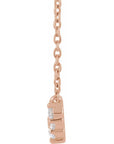 Theresa Graduated Diamond Necklace