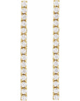 Reese Diamond Dangle Earrings